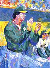 Leroy Neiman Tony LaRussa Manager of the Year painting